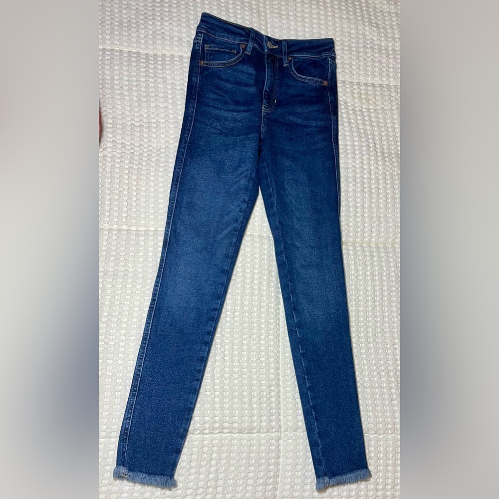 We The Free Dark Blue Skinny Jeans
